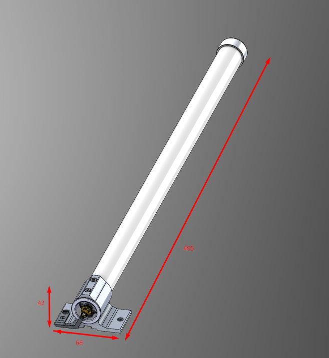 Mikrotik 868 Omni Antena Para Red Antena Omnidireccional SMA 6 5 DBi